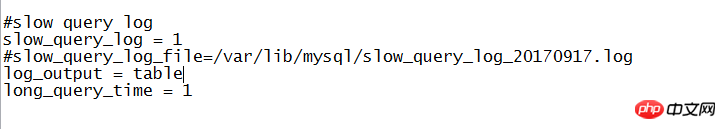 MySQL慢查询日志相关的配置和使用
