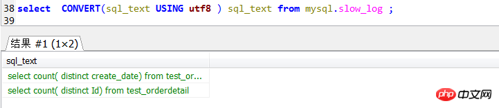 MySQL慢查询日志相关的配置和使用