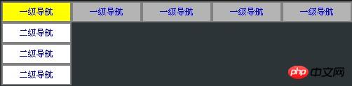 css三级下拉菜单实现的方法