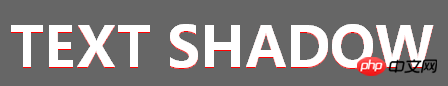 CSS3属性：text-shadow文本阴影的使用方法