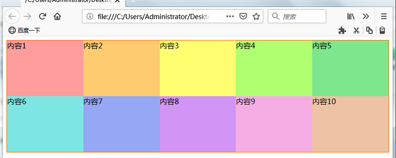 网格布局中以区域和页面整体的宽度的比率指定网格的宽度