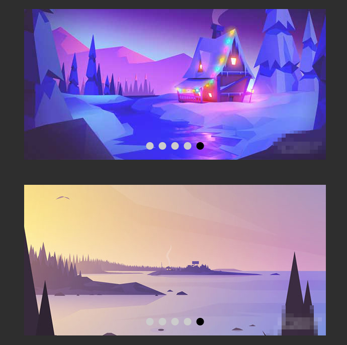 jQuery轮播图插件使用简单大小修改方便