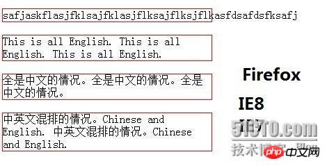 css中强制换行word-break、word-wrap、white-space的区别