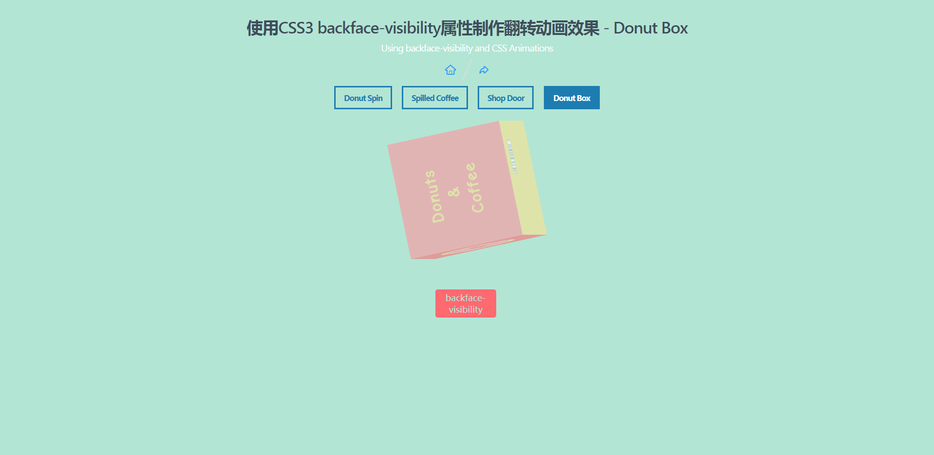 用CSS3实现图片翻转效果