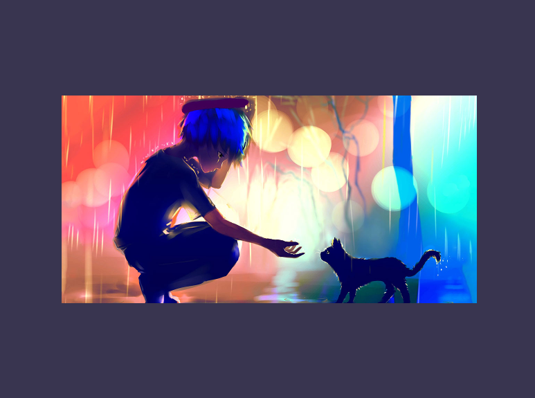 鼠标移至图片显示动态星星的网页特效