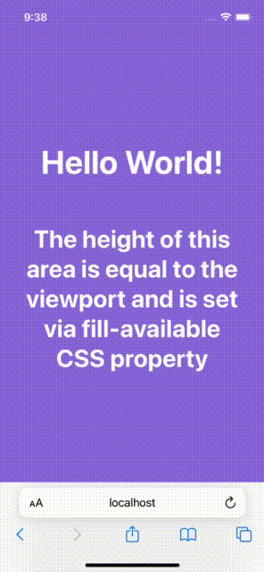 聊聊为什么不应该依赖CSS 100vh？