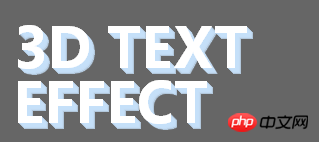 CSS3属性：text-shadow文本阴影的使用方法