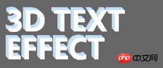 CSS3属性：text-shadow文本阴影的使用方法