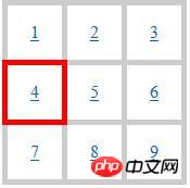 CSS实现页面九宫格布局的简单示范