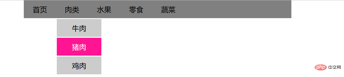 纯CSS实现多级导航联动（附图文示例）