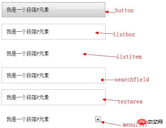 如何使用CSS3中appearance属性改变元素的外观