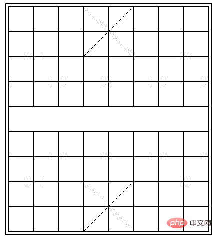手把手带你使用单个标签+CSS实现复杂的棋盘布局