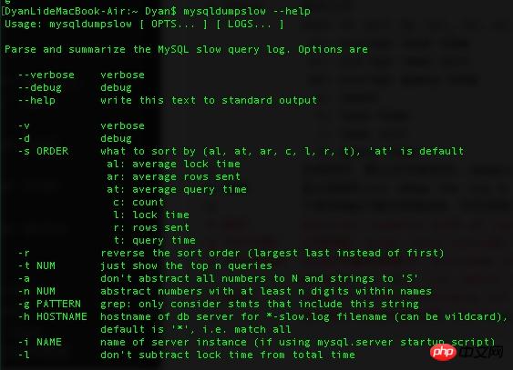 MySQL自动记录慢查询日志实例