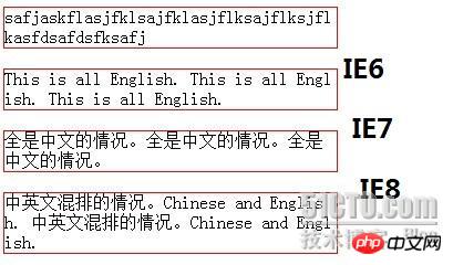 css中强制换行word-break、word-wrap、white-space的区别