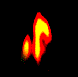 CSS的滤镜实现火焰效果