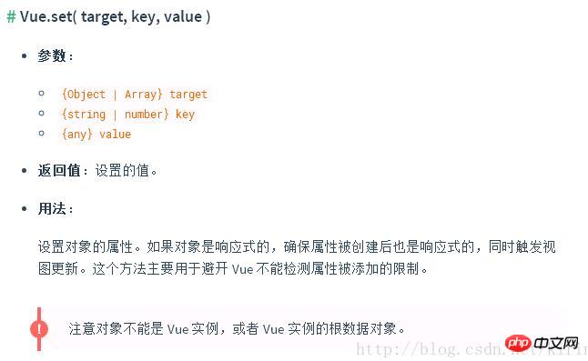详解vue.js中$set与数组如何更新