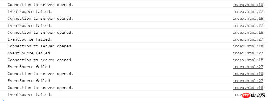 html5中sse服务器发送事件EventSource相关介绍