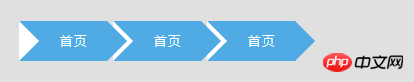 CSS实现带箭头流程可见进度条