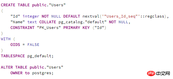 .NET Core中如何使用Entity Framework操作PostgreSQL？