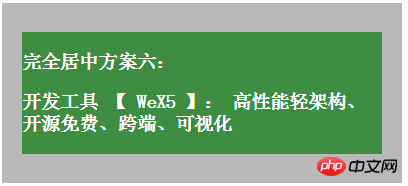 使用CSS完美实现垂直水平居中的6种方法介绍