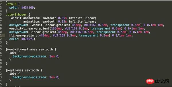 巧用HTML5给按钮背景设计不同的动画