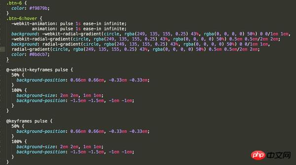 巧用HTML5给按钮背景设计不同的动画
