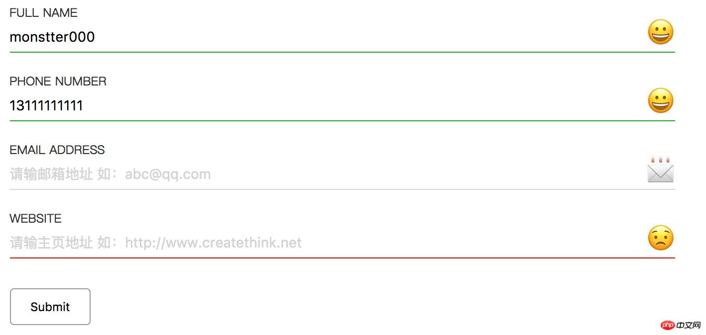 关于H5和CSS3表单验证的使用教程