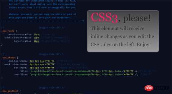分享22款H5和CSS3的帮助工具
