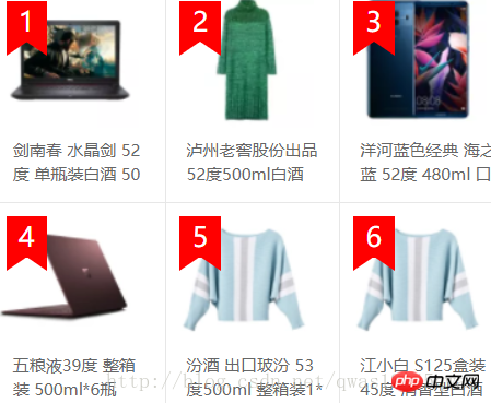 CSS实现数字标签样式