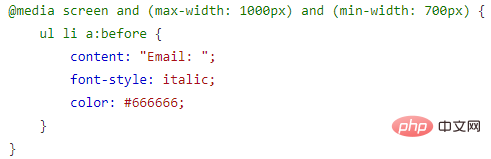 CSS3多媒体查询的简单介绍（代码示例）