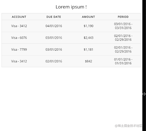 CSS技巧分享：纯CSS实现表格响应式布局