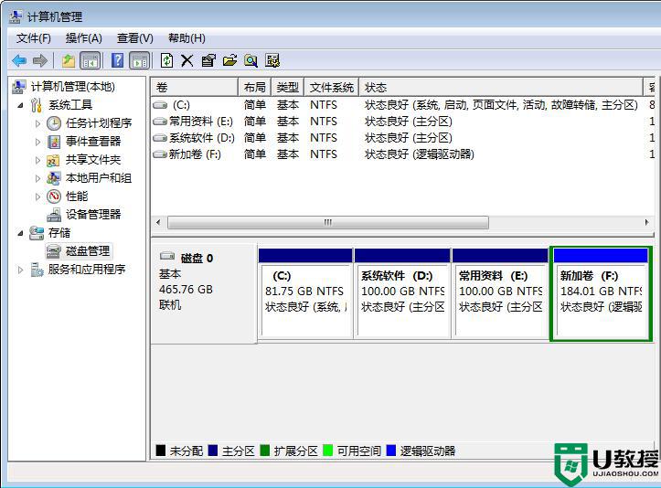 Win7怎样删除硬盘分区,电脑分区如何删除