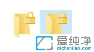 Win10纯净版系统怎么取消文件夹图标上的小黄锁