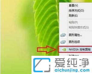 Win10纯净版系统怎么删除右键nvidia控制面板