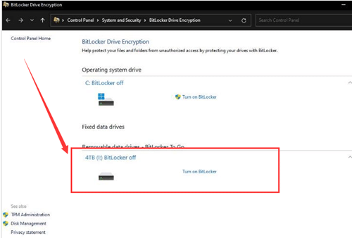 Win11怎么加密硬盘分区？