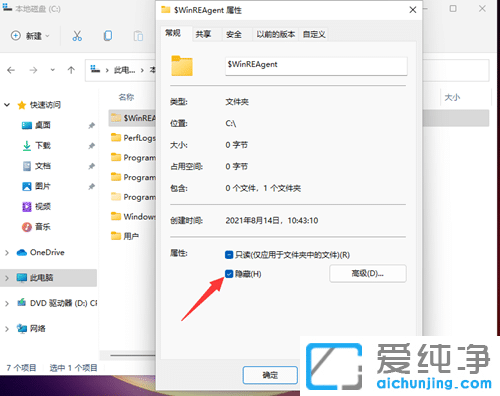 Win11系统怎么查看隐藏文件？