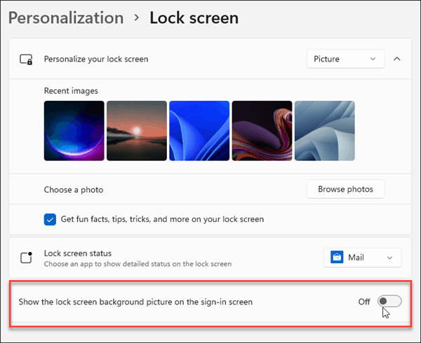 Win11系统怎么设置锁屏壁纸？