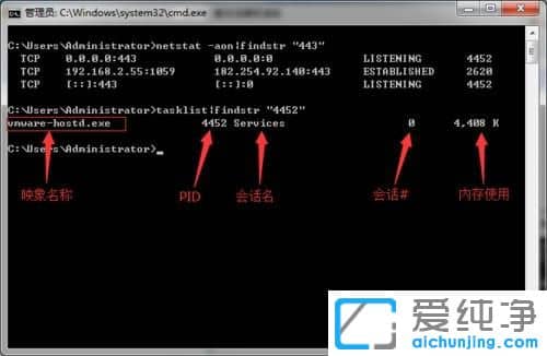 Win7纯净版系统怎么查看端口占用情况