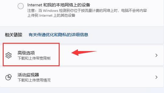 win11电脑下载速度达不到宽带速度