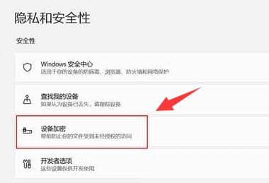 win11设备加密怎么关闭？