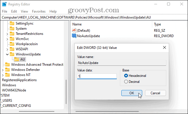 win11系统怎么关闭自动更新