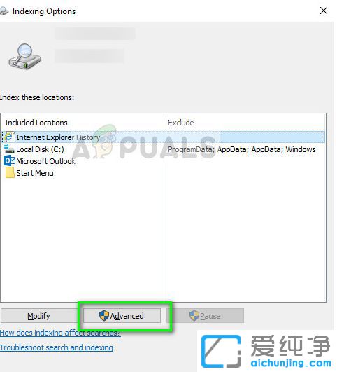 Win10未运行索引怎么办
