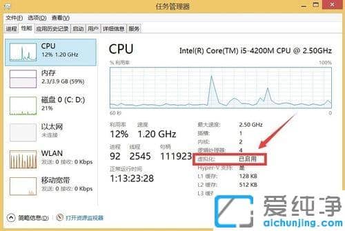 Win10纯净版64位系统怎么打开CPU虚拟化