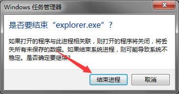 Win7系统开机桌面什么都没有