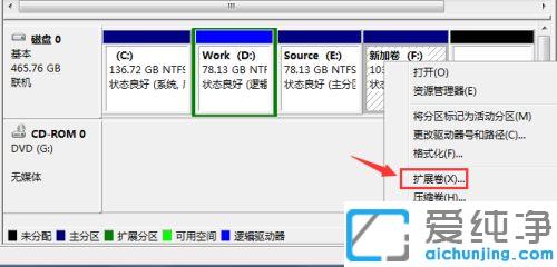 win7系统未分区的磁盘怎么解决