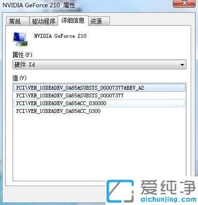 Ｗin7系统如何查看硬件ID信息