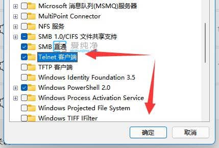 win11系统telnet服务怎么开启_win11怎么打开telnet服务器
