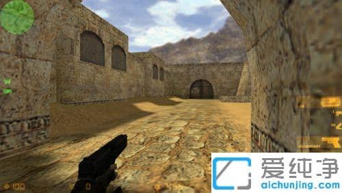 win10在全屏玩CS游戏的时候怎么将黑边去除