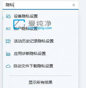 win11隐私设置在哪里-win11隐私选项设置可以关那些