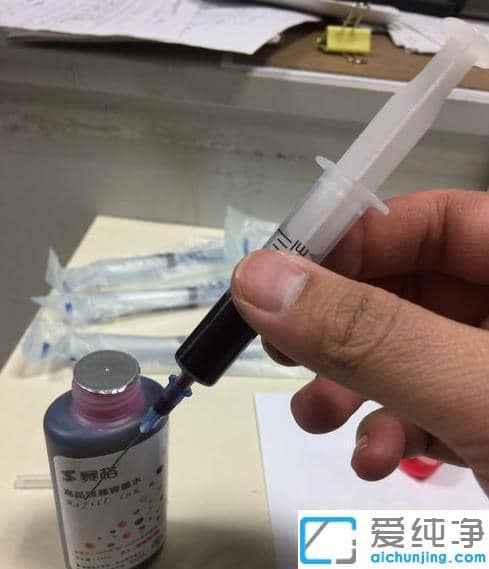 win7系统打印机没墨了怎么加墨_win7系统打印机加墨水步骤图